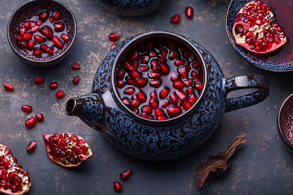 what is pomegranate hibiscus tea good for