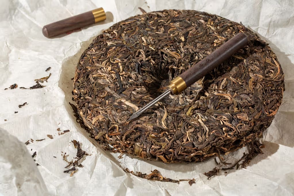 how cha pu erh tea is made