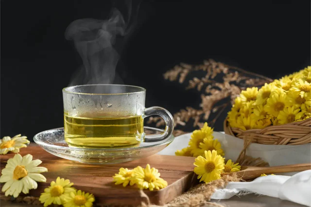 honey chrysanthemum tea