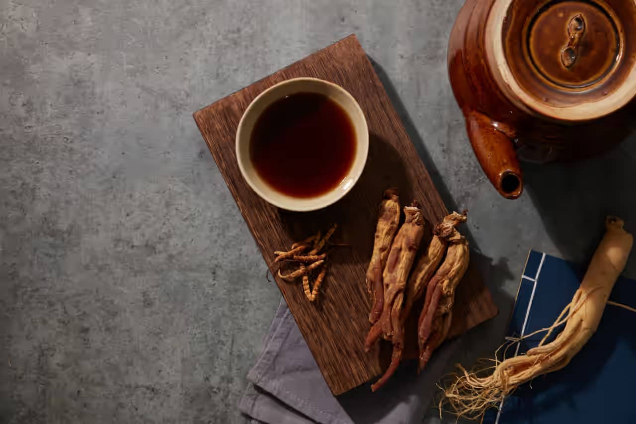 herbal honey red ginseng tea