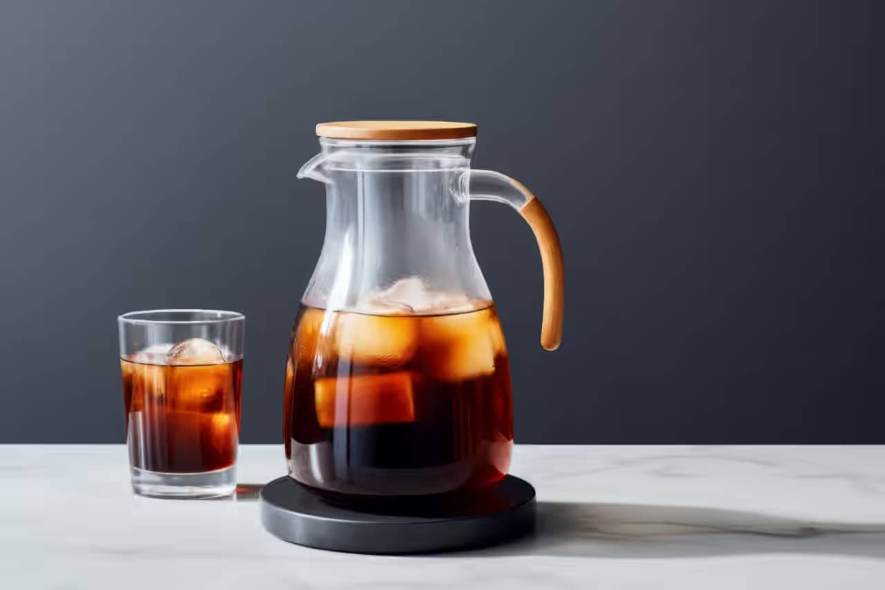 bee house pitcher iced tea maker